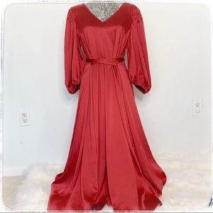 Stine Goya marlen satin midi dress